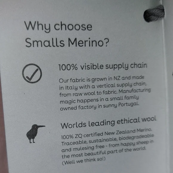 Smalls Merino Wool Top - Picture 4 of 5